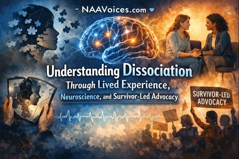 Understanding Dissociation Through Lived Experience, Neuroscience, and Survivor-Led Advocacy 💙
