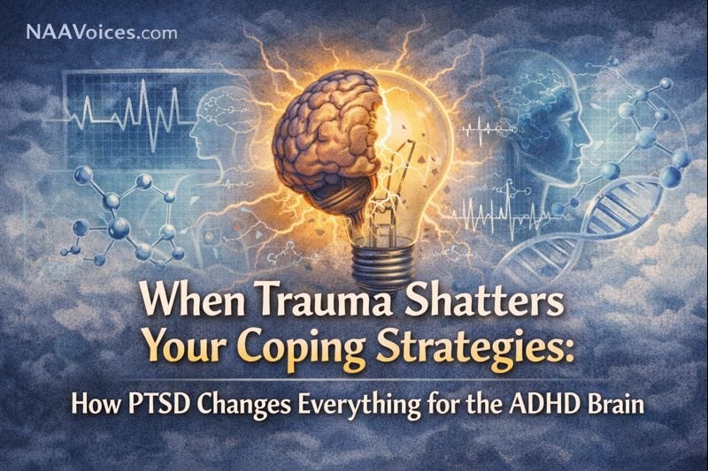 When Trauma Shatters Your Coping Strategies: How PTSD Changes Everything for the ADHD Brain
