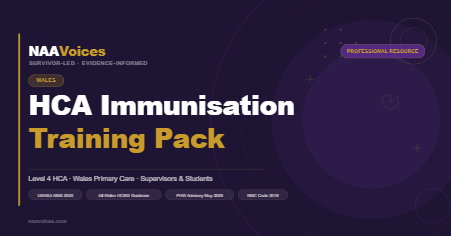 Wales HCA immunisation training resource pack | NAAVoices