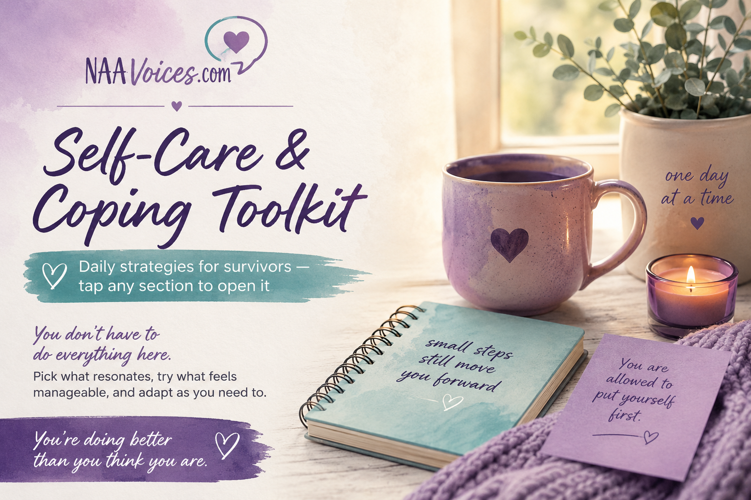 Self-Care & Coping Toolkit: Daily Strategies
